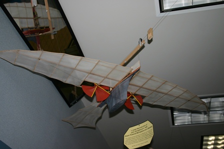 Reproduction of John Stringfellow's steam powered model.